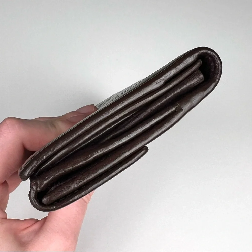 Gucci Brown Leather Wallet - Picture 5 of 8